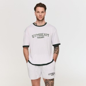 Szorty dresowe męskie fitness oversize Varsity