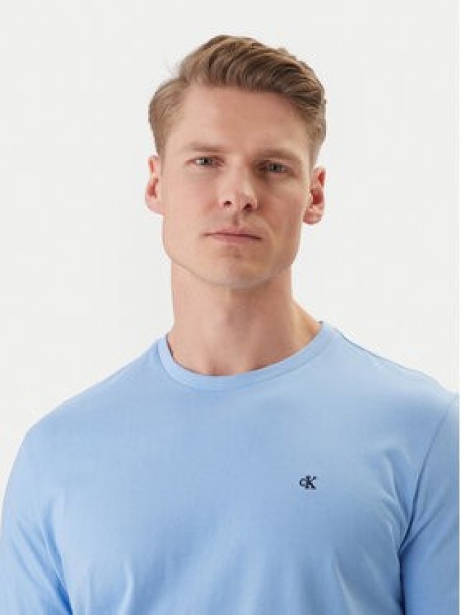 Calvin Klein Jeans T-Shirt LV04RD254G Niebieski Regular Fit