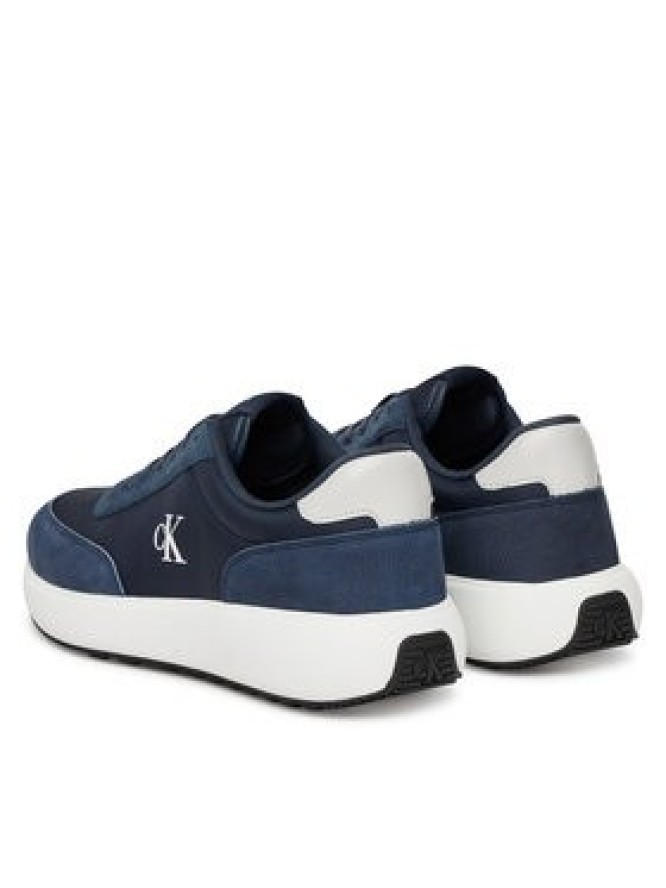 Calvin Klein Jeans Sneakersy Athleisure Runner Laceup Ny-Su YM0YM01370 Granatowy