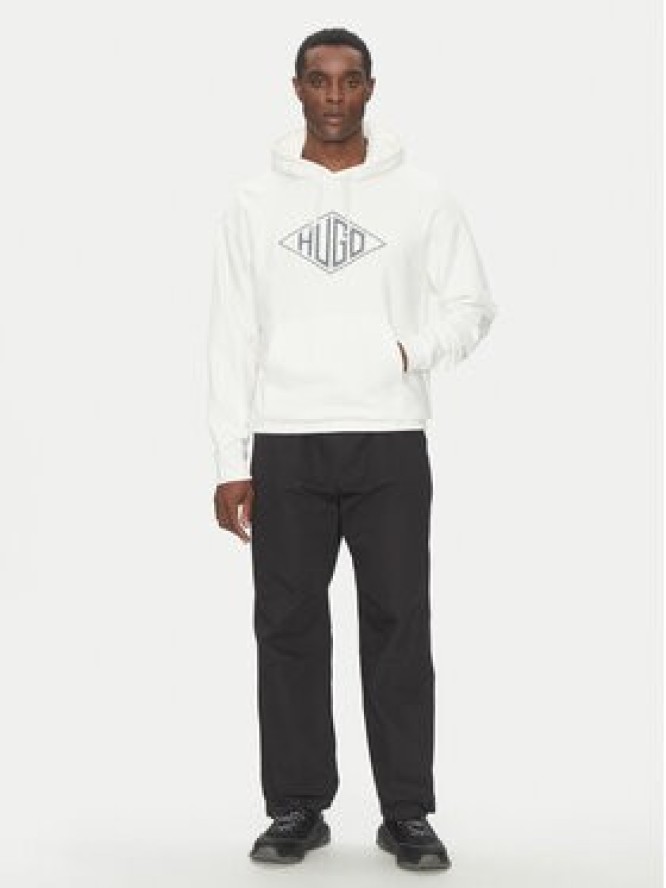 HUGO Bluza Dacorolo 50534947 Beżowy Relaxed Fit