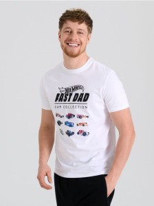 Koszulka Hot Wheels - biały