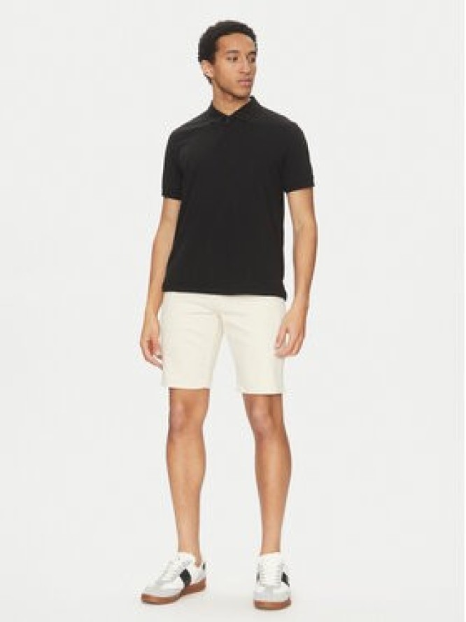 Calvin Klein Szorty jeansowe K10K114078 Écru Slim Fit