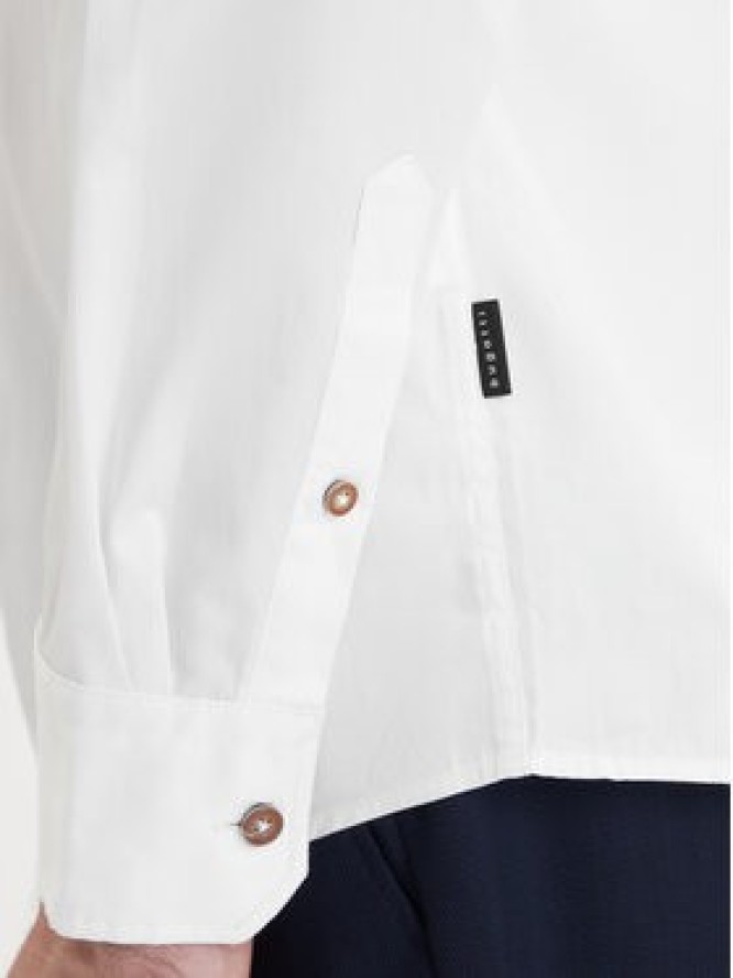 Bugatti Koszula 9350-78500C Biały Modern Fit