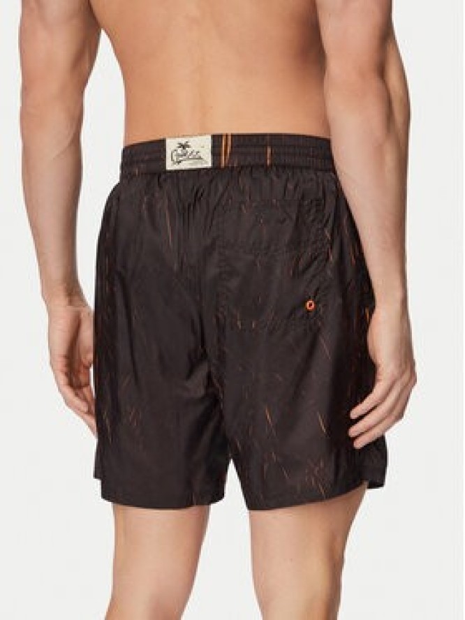 Guess Szorty kąpielowe F6GT18 WN352 Czarny Regular Fit