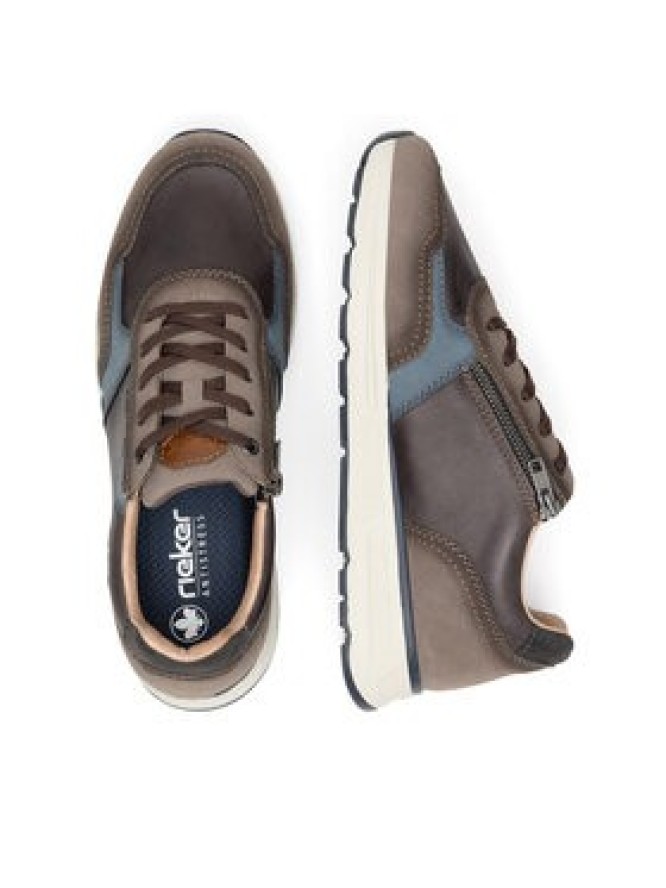 Rieker Półbuty B0704-25 Brązowy