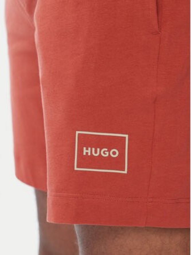HUGO Szorty sportowe Laze 50525247 Czerwony jasny Regular Fit