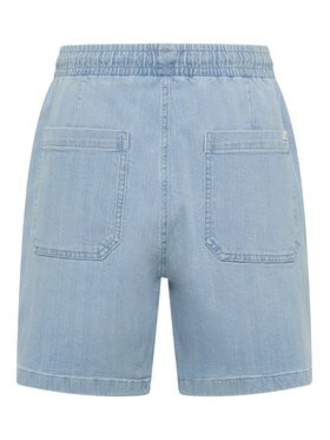 Mustang Szorty jeansowe Prague 1016652 Niebieski Loose Fit