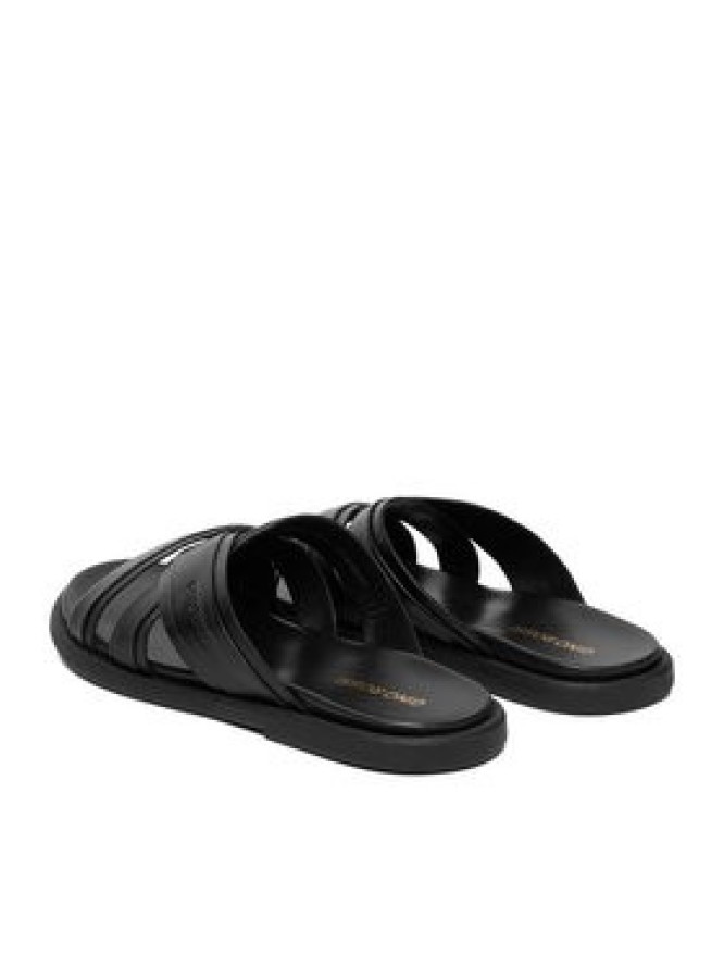 GINO ROSSI Klapki CEO-MARCELLO-11 MB Czarny