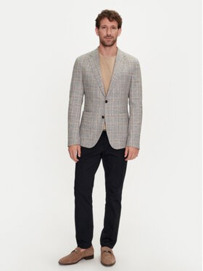 JOOP! Marynarka 17 JB-47Hoverest 30042862 Szary Slim Fit