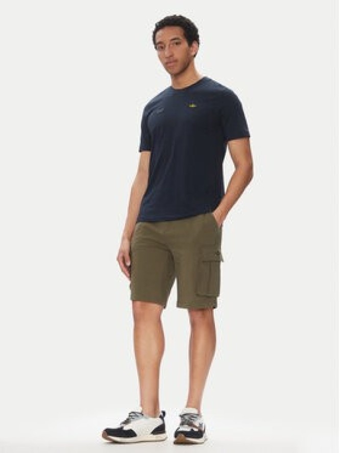 Aeronautica Militare Szorty sportowe 251BF025F459 Khaki Regular Fit