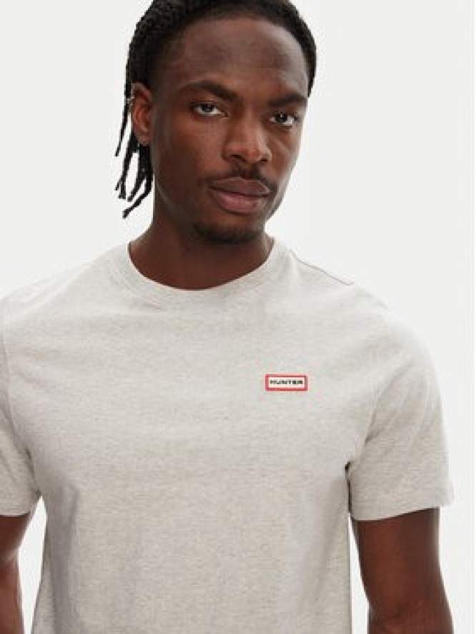 Hunter T-Shirt Tavish HARM0082251 Szary Regular Fit