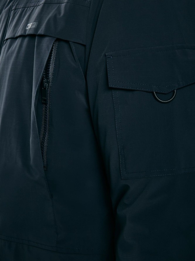 Kurtka męska z wypełnieniem granatowa Lob 404