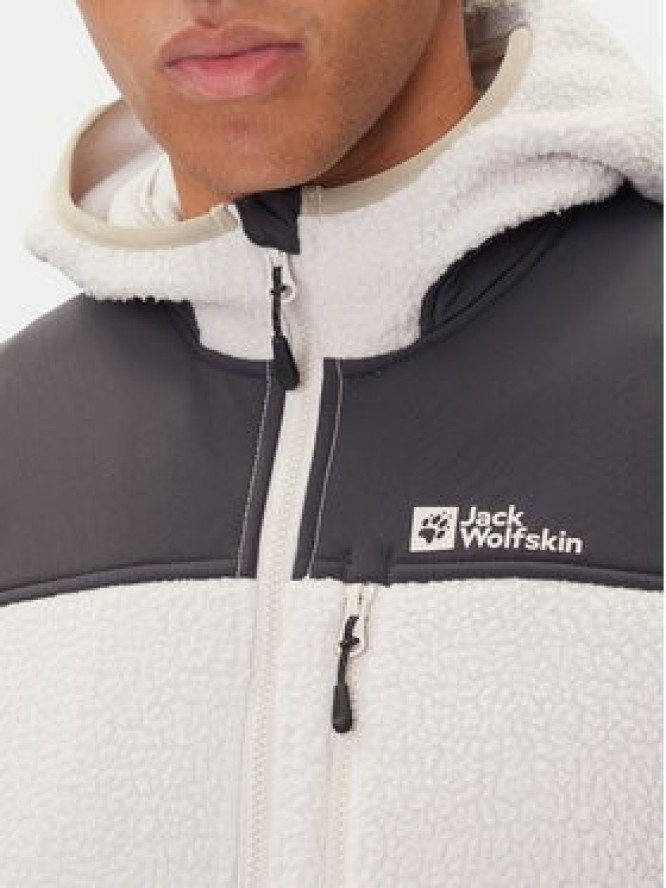 Jack Wolfskin Polar Kammweg Pile Fz 1711271 Écru Regular Fit