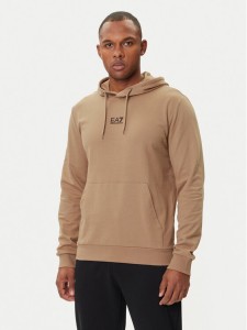EA7 Emporio Armani Bluza 8NPM32 PJVRZ U6171 Beżowy Regular Fit