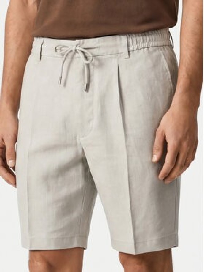 BOSS Szorty materiałowe Kane1 50557537 Szary Regular Fit