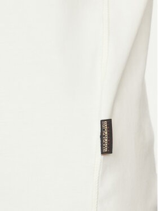 Napapijri T-Shirt S-Vanni NP0A4IED Biały Regular Fit