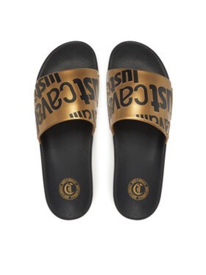 Just Cavalli Klapki 78QA3SZ1 ZS785 Czarny