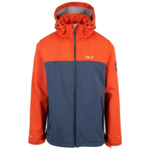 Dlx Moyler - Męski softshell Dlx Jkt Burnt Orange