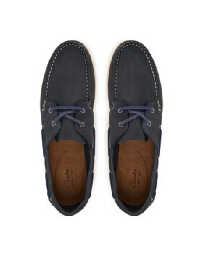 Clarks Półbuty Charmouth Lace 26186600 Granatowy