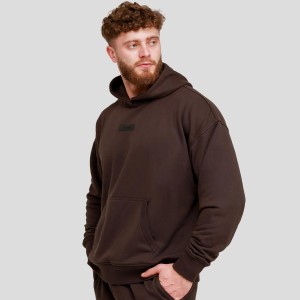 Bluza męska fitness z kapturem oversize Unstoppable