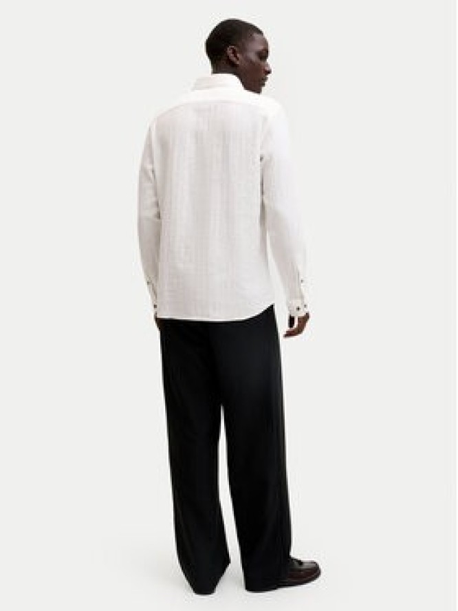 Jack & Jones Koszula Blaparker 12292161 Écru Regular Fit