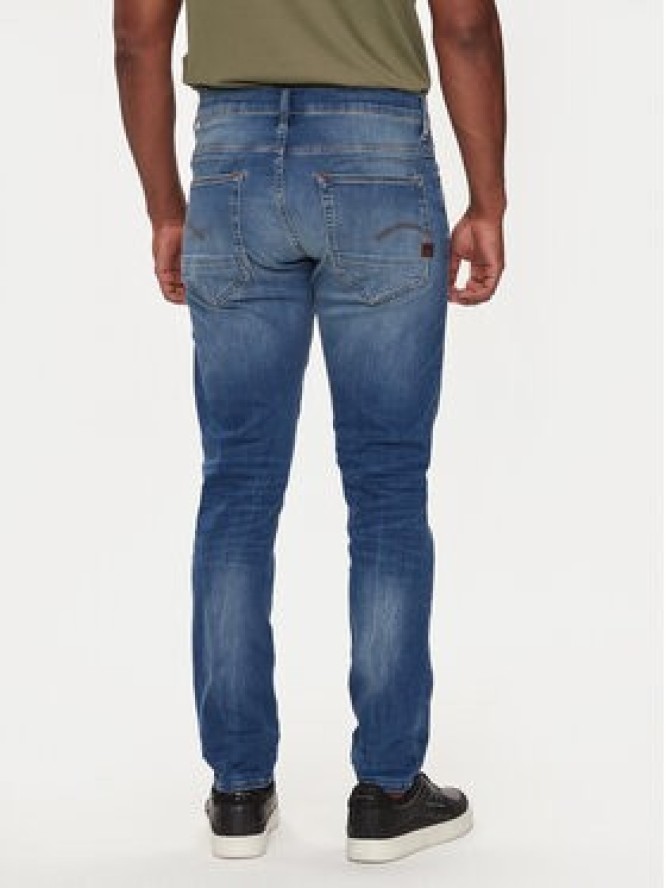 G-Star Raw Jeansy D-Staq D06761-8968 Granatowy Slim Fit