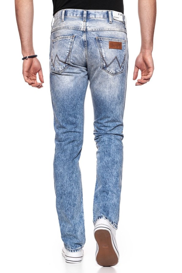 SPODNIE MĘSKIE WRANGLER SPENCER GLASTON BLUE W16AGW13S 112127214