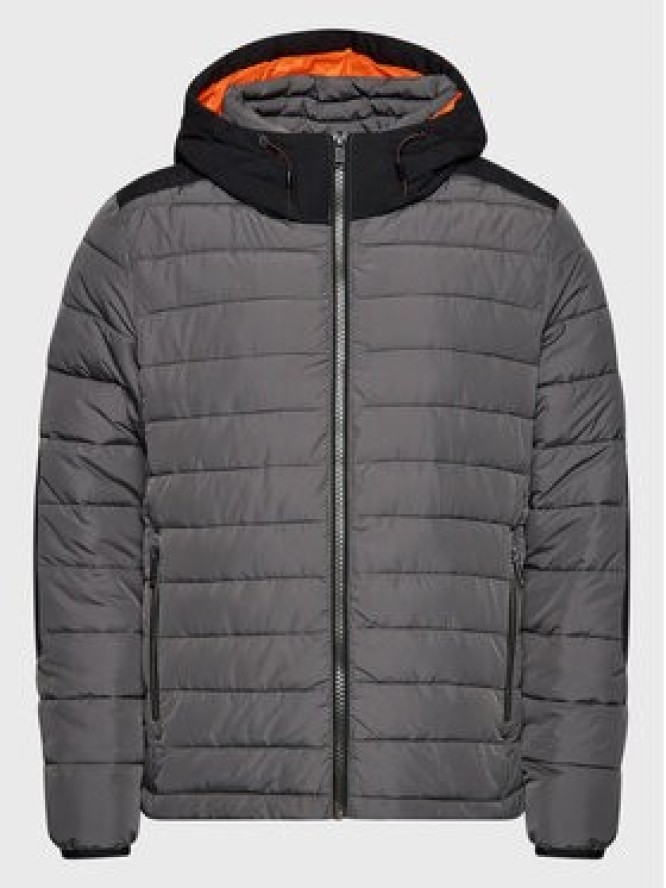 CMP Kurtka przejściowa 32K3187 Szary Regular Fit