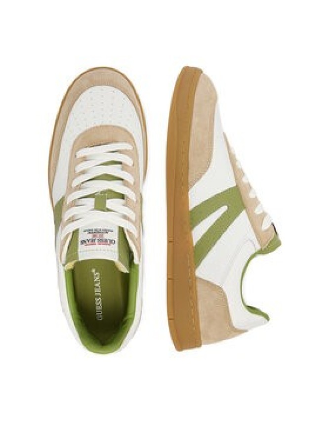 Guess Jeans Sneakersy CWBEO-BENJAMIN-01 WE Biały