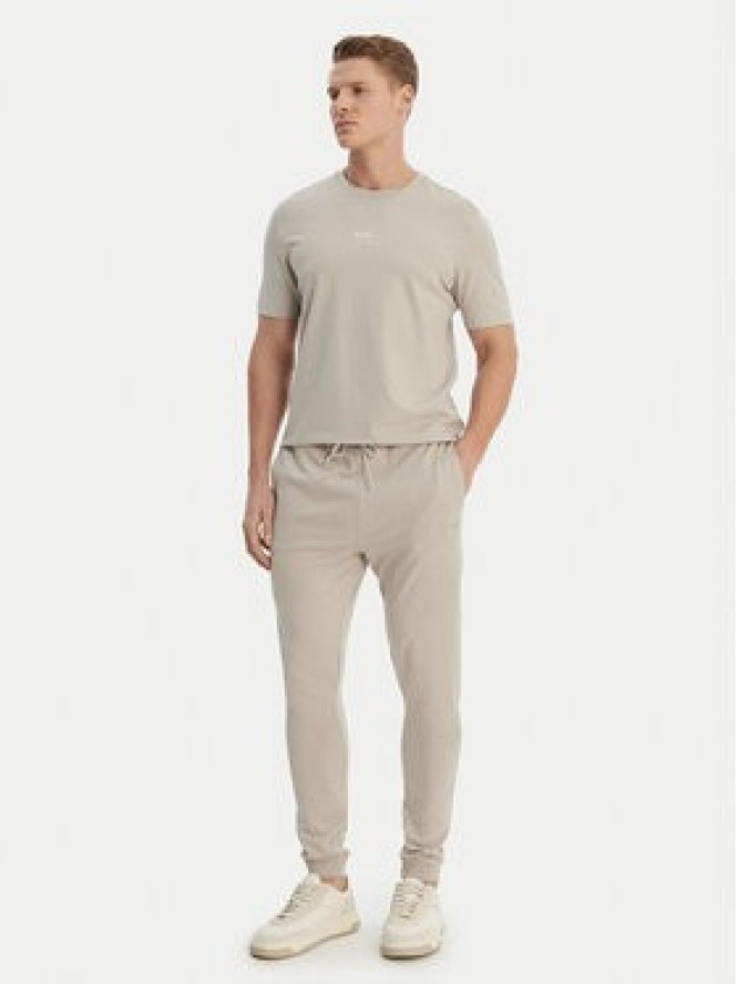BOSS Spodnie dresowe Sestart 50509303 Szary Regular Fit