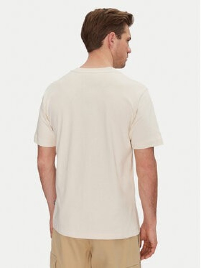 New Balance T-Shirt MT51974 Beżowy Relaxed Fit