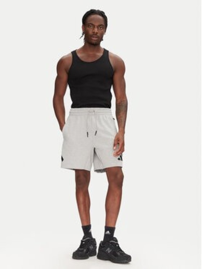 adidas Szorty sportowe Z.N.E. JJ4892 Szary Regular Fit