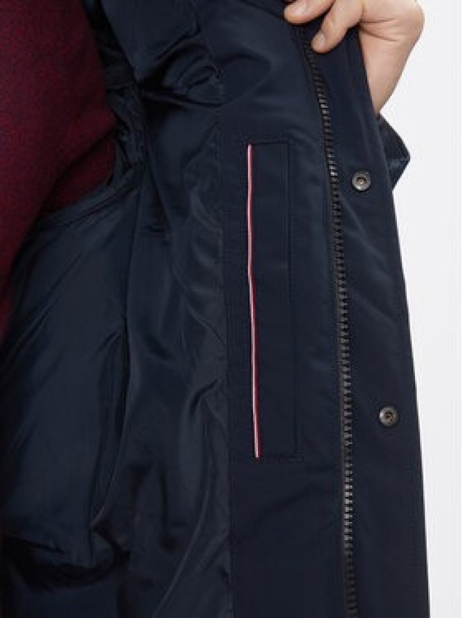 Tommy Hilfiger Kurtka zimowa Rockie MW0MW32790 Granatowy Regular Fit