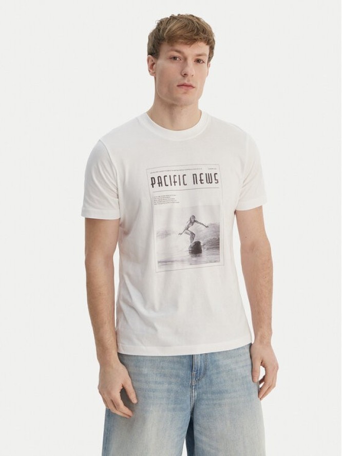 JOOP! Jeans T-Shirt JJJ-Laulea 30101984 Biały Regular Fit