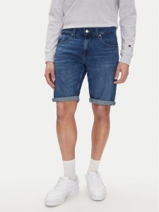 Tommy Jeans Szorty jeansowe Ronnie DM0DM20943 Granatowy Regular Fit