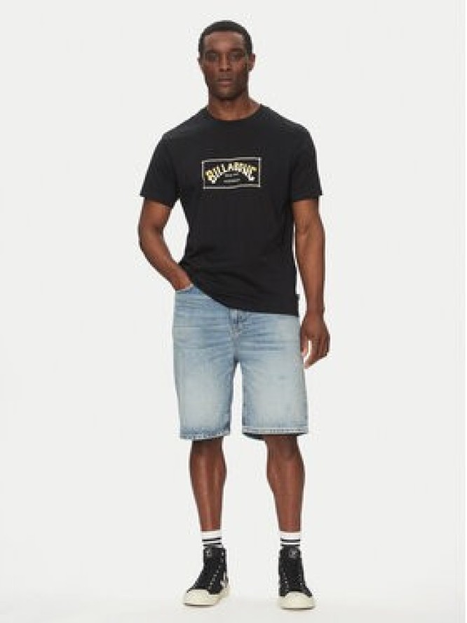 Billabong T-Shirt Arch EBYZT00167 Czarny Regular Fit