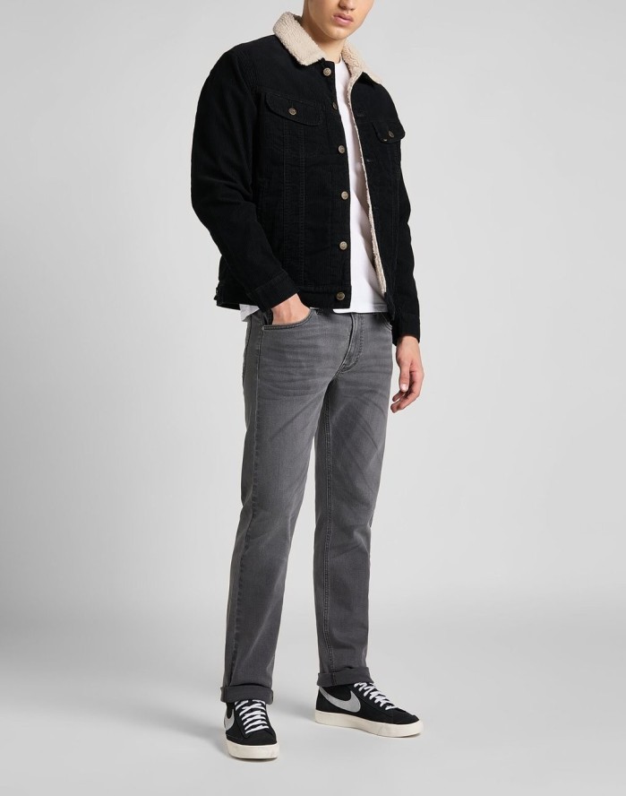 LEE SHERPA JACKET BLACK L87BSE01 112140972