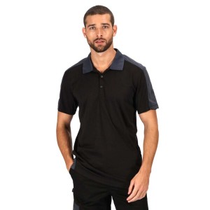 Koszulka Polo Męska Kontrastowa Coolweave