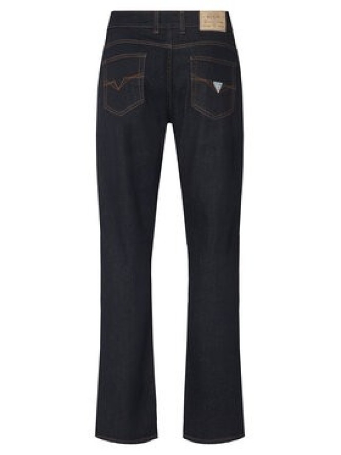 Guess Jeansy M6YA82 D1473 Granatowy Relaxed Fit