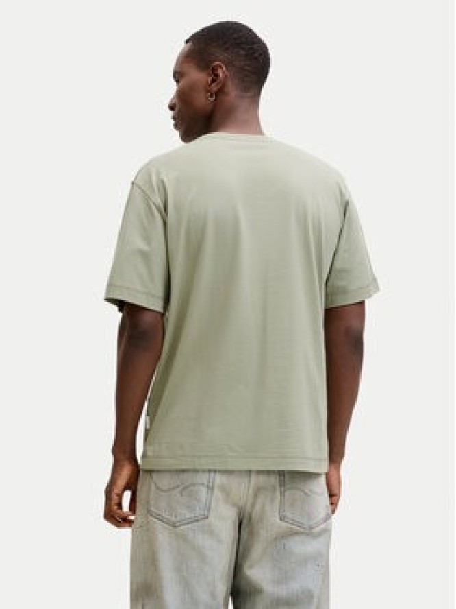 Jack & Jones T-Shirt Norrebro Emb 12282892 Zielony Regular Fit