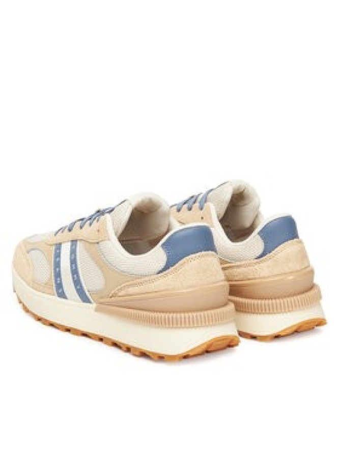 Tommy Jeans Sneakersy Tjm Technical Runner Ess EM0EM01537 Beżowy
