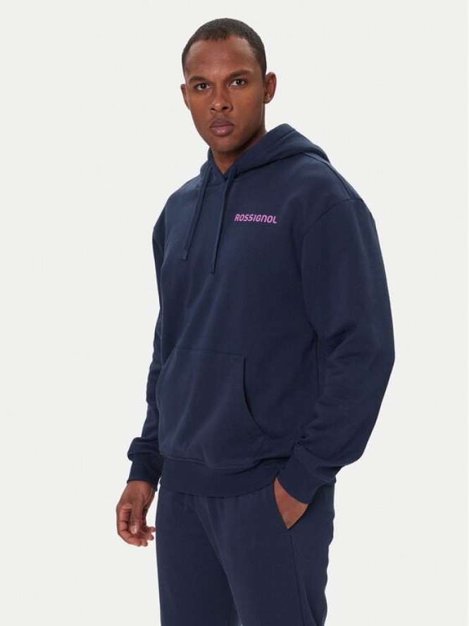 Rossignol Bluza Waterfall RLOMS02 Granatowy Regular Fit