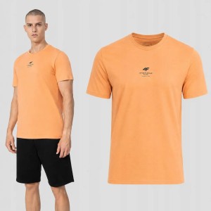 KOSZULKA MĘSKA 4F SPORTOWA T-SHIRT BAWEŁNIANY TTSHM363