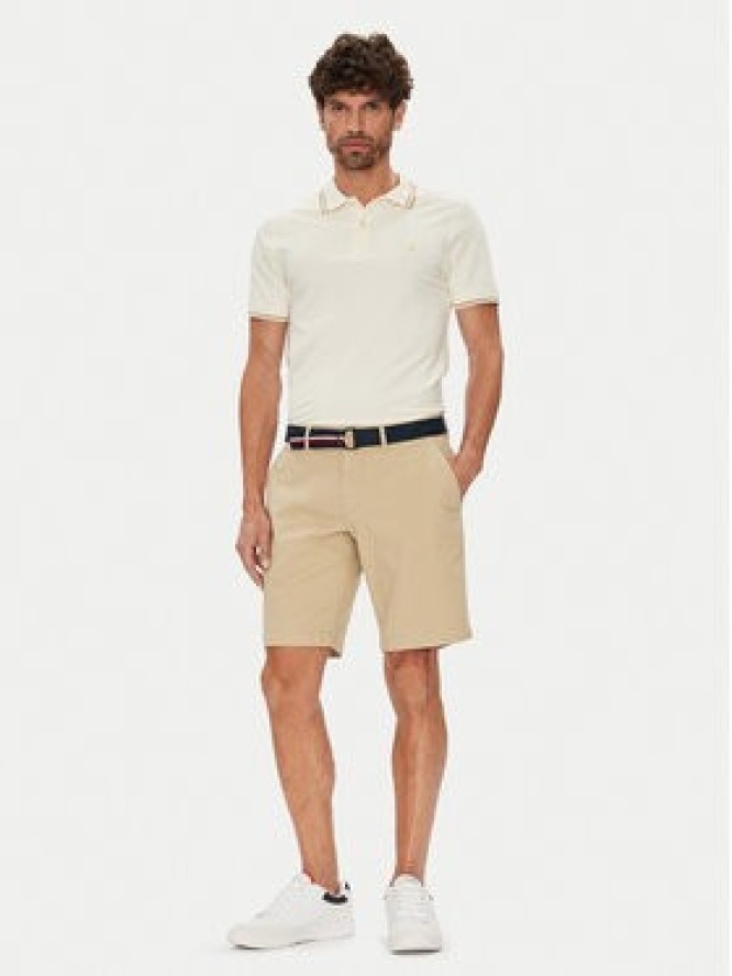 Tommy Hilfiger Szorty materiałowe Brooklyn MW0MW39706 Beżowy Regular Fit