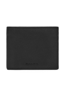 Calvin Klein Portfel Micropebble Billfold W Coin LV04D1033G Czarny