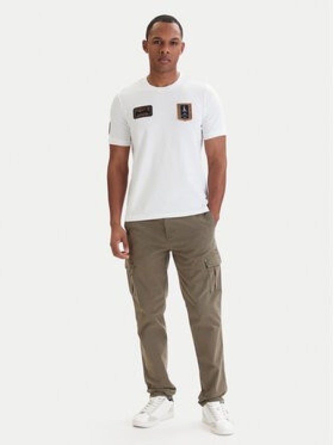 Aeronautica Militare T-Shirt 261TS2544UJ00592 Biały Regular Fit