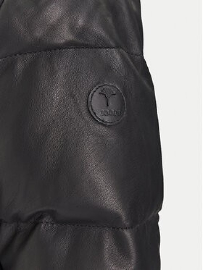JOOP! Kurtka skórzana 17 Loman 80000852 Czarny Regular Fit