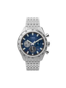 Timex Zegarek Waterbury TW2Y18500 Srebrny