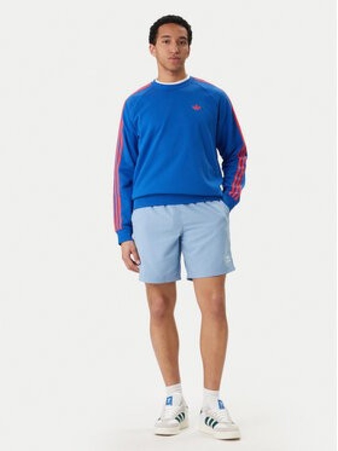 adidas Bluza 3-Stripes KE2426 Niebieski Regular Fit