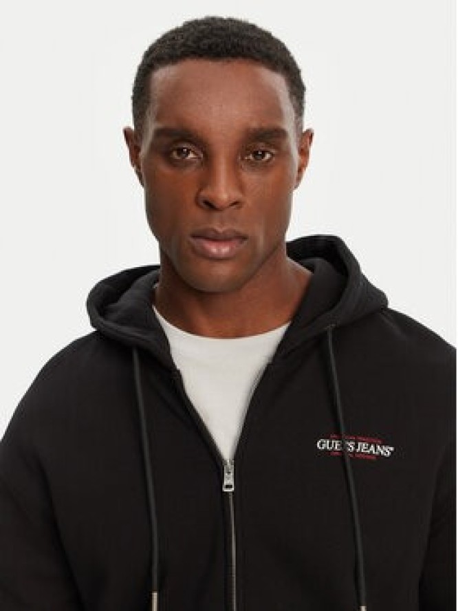 Guess Jeans Bluza M5RQ45 KCPR1 Czarny Regular Fit